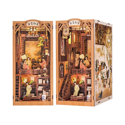 Puzzle 3D, Cotor De Carte DIY, Ink Rhyme Bookstore, 209 Piese