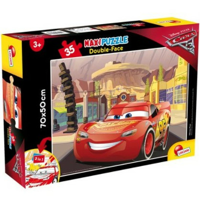 Puzzle de colorat maxi - Cars 3 (35 piese)