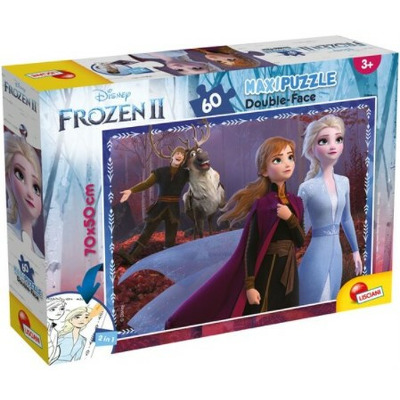 Puzzle de colorat maxi - Frozen II (60 piese)