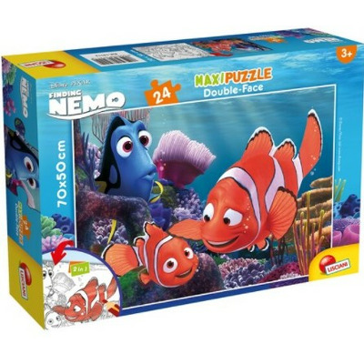 Puzzle de colorat maxi - Nemo (24 piese)