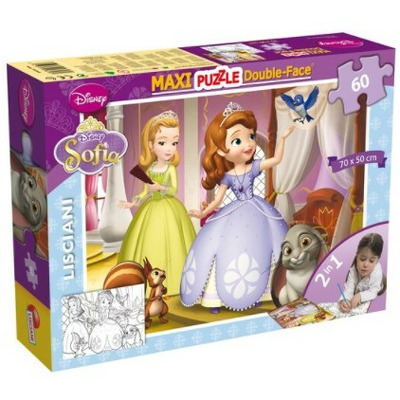 Puzzle de colorat maxi - Sofia (60 piese)