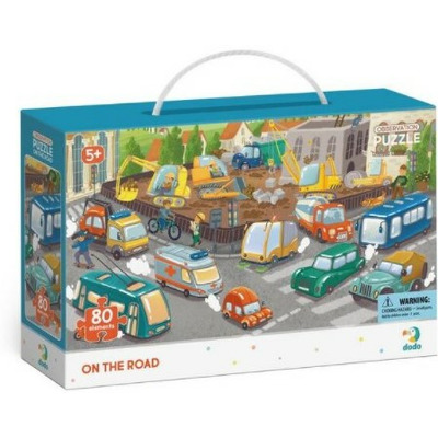 Puzzle - Mijloace de transport (80 piese)