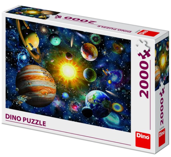 Puzzle - Sistemul Solar (2000 piese)