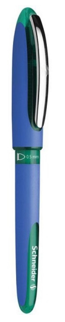 Roller cu cerneala Schneider One Hybrid C, ball point 0.5mm - scriere verde