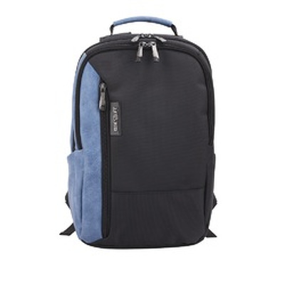 Rucsac BESTLIFE Mochila Titan, 45x30x20, compartiment tableta si laptop 15.6 inch, negru/albastru