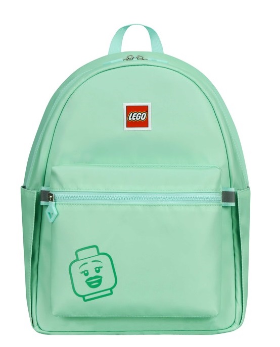 Rucsac Casual LEGO Tribini Joy Large - design Emoji - verde pastel