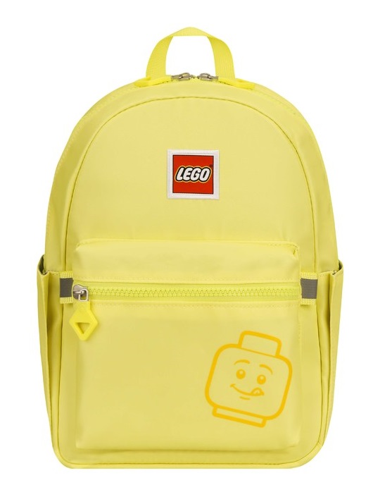 Rucsac Casual LEGO Tribini Joy Small - design Emoji - galben pastel