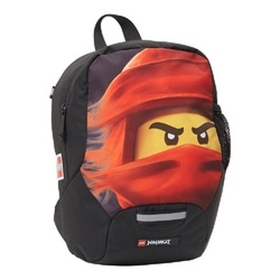 Rucsac gradinita LEGO V-Line - design rosu NinjaGo Kai