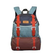 Rucsac Zipit Adventure Blue Vintage, cu buzunare laterale