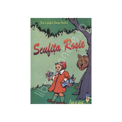 Scufita Rosie. Carte de colorat