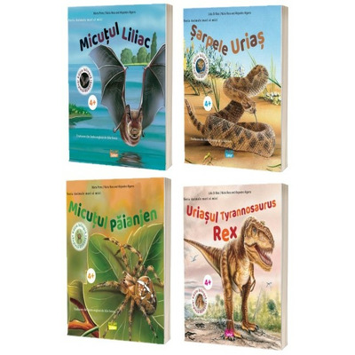 Seria Animale mari si mici. Minienciclopedii pentru copii