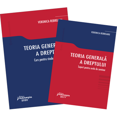 Set 2 carti - Teoria generala a dreptului, curs si suport pentru studenti