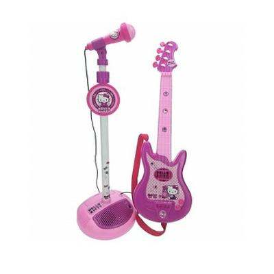 Set chitara si microfon Hello Kitty