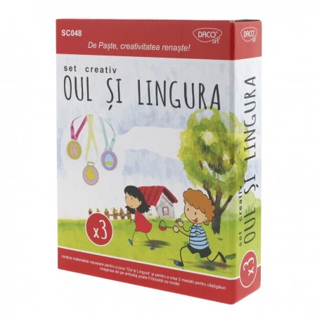 Set creativ -  Oul si lingura,  Daco