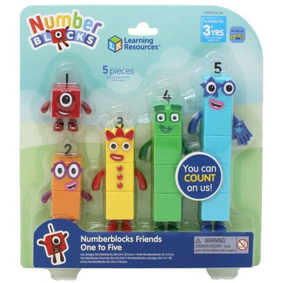 Set figurine Numberblocks. De la Unu la Cinci