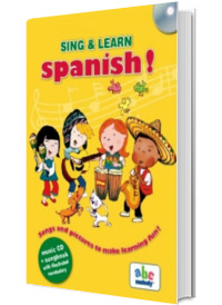 Sing and learn Spanish ! - Music CD and songbook with illustrated vocabulary
