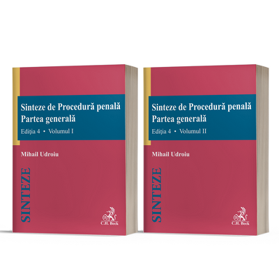 Sinteze de Procedura penala. Partea generala (volumul I   volumul II). Editia 4