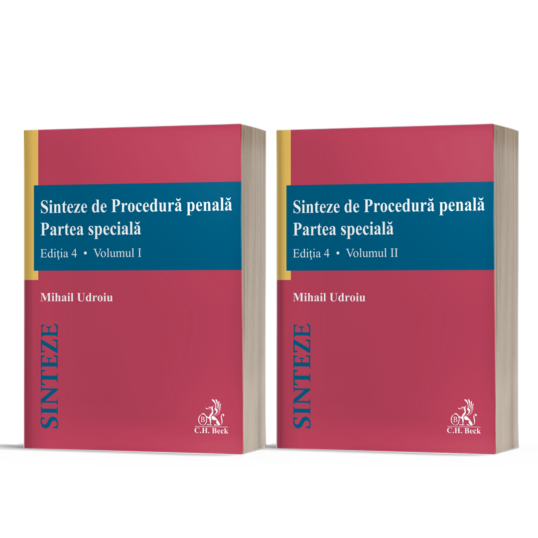 Sinteze de Procedura penala. Partea speciala (vol. I   vol. II). Editia 4