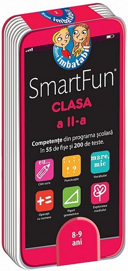 SmartFun - clasa a II-a (8-9 ani), competente din programa scolara in 55 de fise si 200 de teste *** DIDACTICA PUBLISHING HOUSE