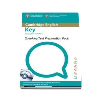 Speaking Test Preparation Pack for KET Paperback with DVD