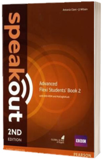 Speakout Advanced 2nd Edition Flexi Students Book 2 with MyEnglishLab Pack