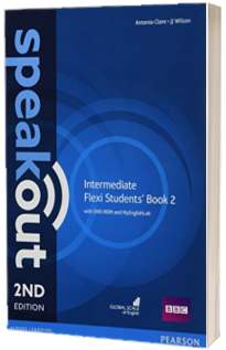 Speakout Intermediate 2nd Edition Flexi Students Book 2 with MyEnglishLab Pack