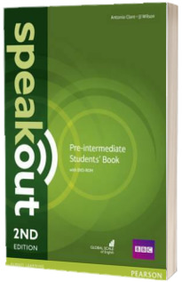 Speakout Pre-Intermediate 2nd Edition Students Book and DVD-ROM Pack