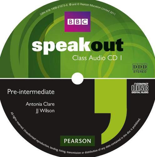 Speakout Pre-Intermediate level Class CD