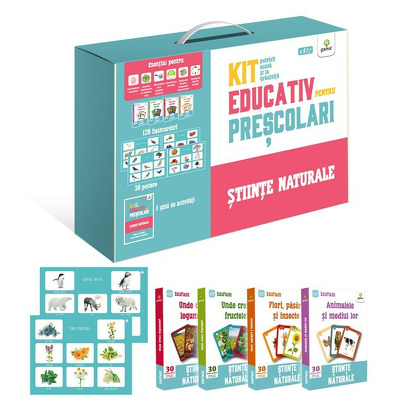 Stiinte naturale - Kit educativ pentru prescolari