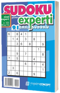 Sudoku pentru experti. 91 grile sudoku. Numarul 165