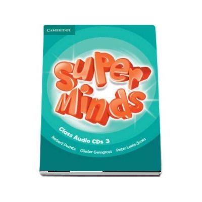 Super Minds Level 3 Class Audio CDs (3)