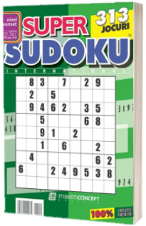 Super Sudoku, numarul 197. Nivel avansat