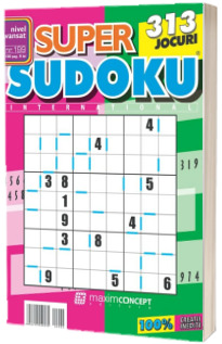 Super Sudoku, numarul 199. Nivel avansat