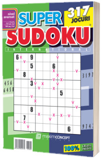 Super Sudoku, numarul 213. Nivel avansat