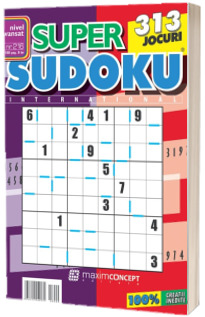 Super Sudoku, numarul 216. Nivel avansat