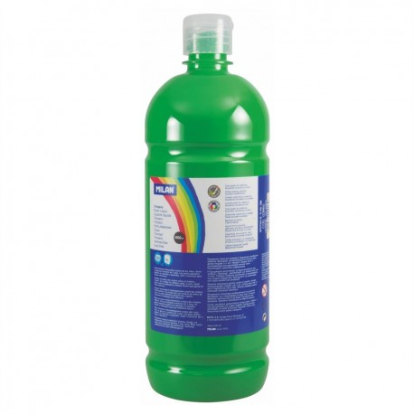 Tempera 1000 ml Milan verde deschis