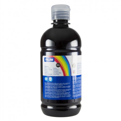 Tempera 500 ml Milan negru