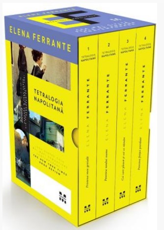Tetralogia Napolitana Elena Ferrante. Set patru carti