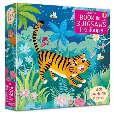The Jungle picture book and three jigsaws