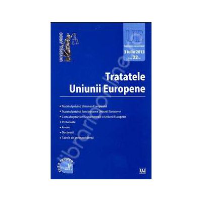 Tratatele Uniunii Europene - Editie premium