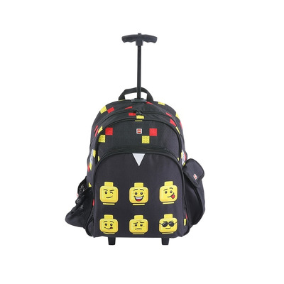 Troller rucsac LEGO V-Line - design Faces Black