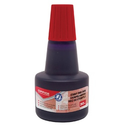 Tus stampile, 30ml, Office Products - rosu