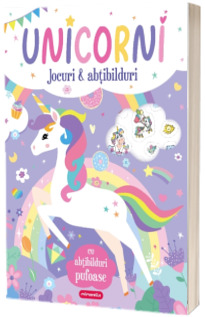 Unicorni. Carte ci jocuri si abtibilduri