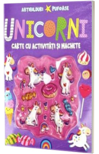 Unicorni cu abtibilduri pufoase