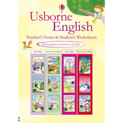 Usborne English teachers notes and students worksheets