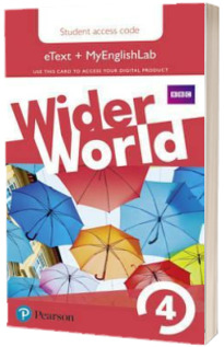 Wider World 4 MyEnglishLab & eBook Students Access Card